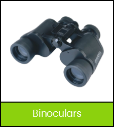 Black binoculars