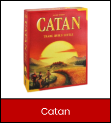 Catan game inside red frame