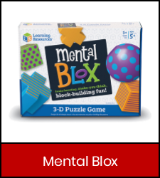 Mental Blox in red frame