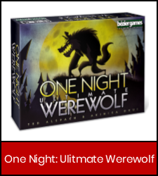 One Night Ultimate Werewolf in red frame