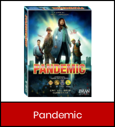 Pandemic in red frame