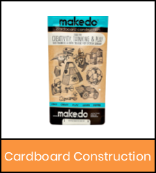 Cardboard construction kit in orange frame image with link to catalog record