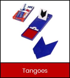 Tangoes game in red frame with link to catalog detail record