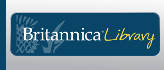 "Britannica Library" logo button with link to database